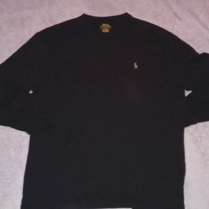 Long sleeve mens polo
